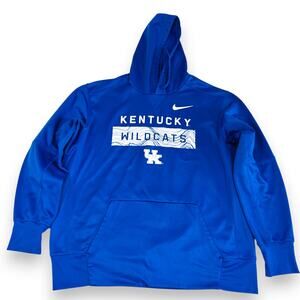 Kentucky Wildcats Mens XL Hoodie Nike Blue 100% Polyester